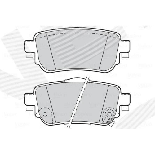 BRAKE PADS FOR DISC BRAKES - 1