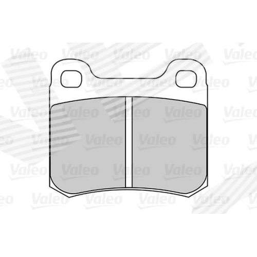 BRAKE PADS FOR DISC BRAKES - 1