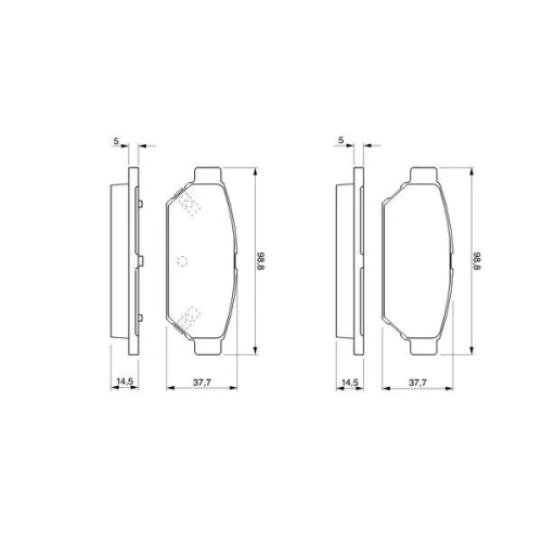 BRAKE PADS FOR DISC BRAKES - 4