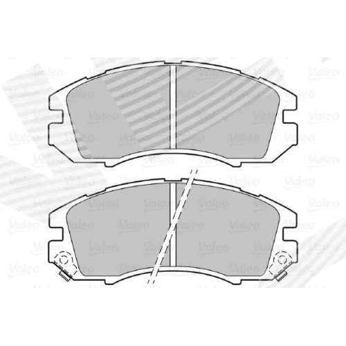 BRAKE PADS FOR DISC BRAKES - 1