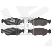 Brake pads for disc brakes