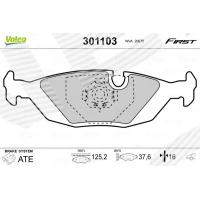 Brake pads for disc brakes