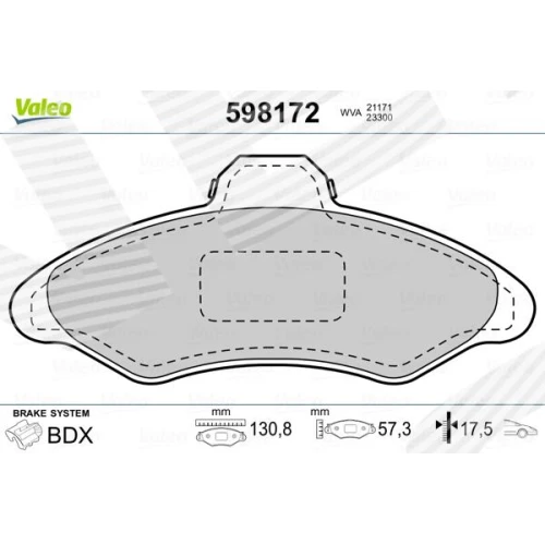 BRAKE PADS FOR DISC BRAKES - 0