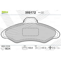 Brake pads for disc brakes