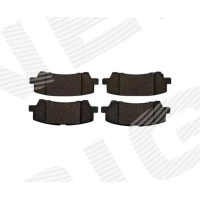 Brake pads for disc brakes