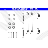 Brake shoes accessory kit