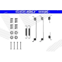 Brake shoes accessory kit