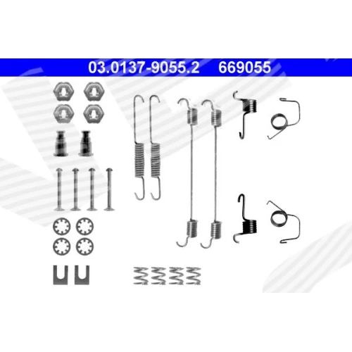 BRAKE SHOES ACCESSORY KIT - 0