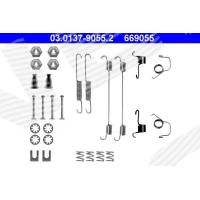 Brake shoes accessory kit