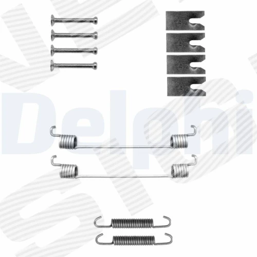 КОМПЛЕКТ ПРИНАДЛЕЖНОСТЕЙ ДЛЯ ТОРМОЗНЫХ КОЛОДОК - 0