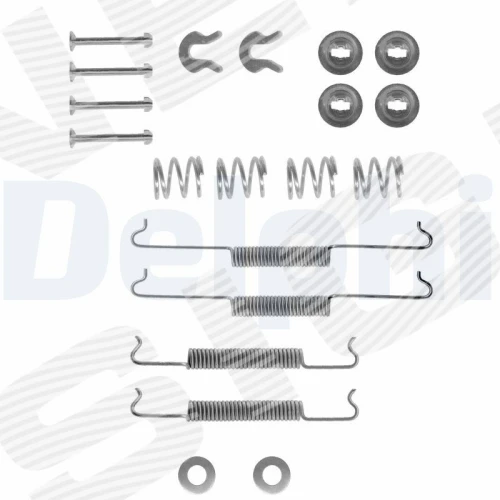 КОМПЛЕКТ ПРИНАДЛЕЖНОСТЕЙ ДЛЯ ТОРМОЗНЫХ КОЛОДОК - 0