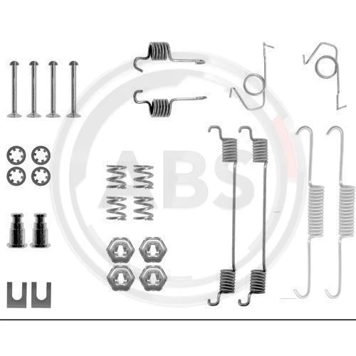 КОМПЛЕКТ ПРИНАДЛЕЖНОСТЕЙ ДЛЯ ТОРМОЗНЫХ КОЛОДОК - 0