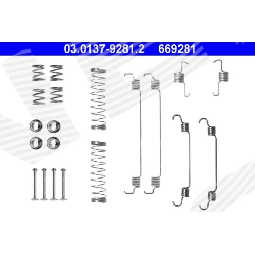 BRAKE SHOES ACCESSORY KIT - 0