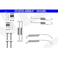 Brake shoes accessory kit