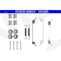 Brake shoes accessory kit