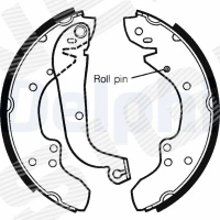 Brake shoe set