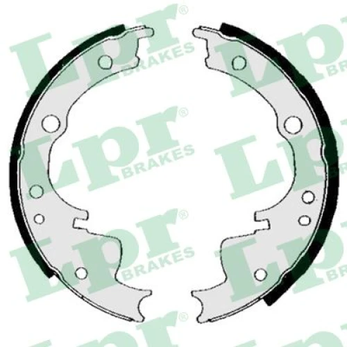 BRAKE SHOE SET - 0