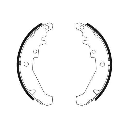 BRAKE SHOE SET - 1