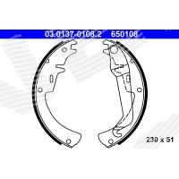 Brake shoe set