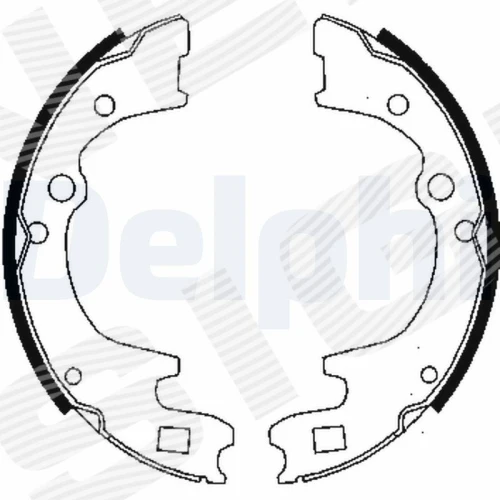 BRAKE SHOE SET - 0