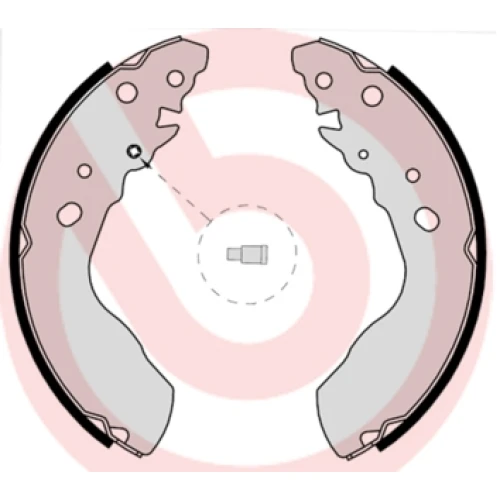 КОМПЛЕКТ ТОРМОЗНЫХ КОЛОДОК - 0