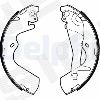 Brake shoe set