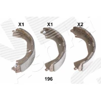 Brake shoe set