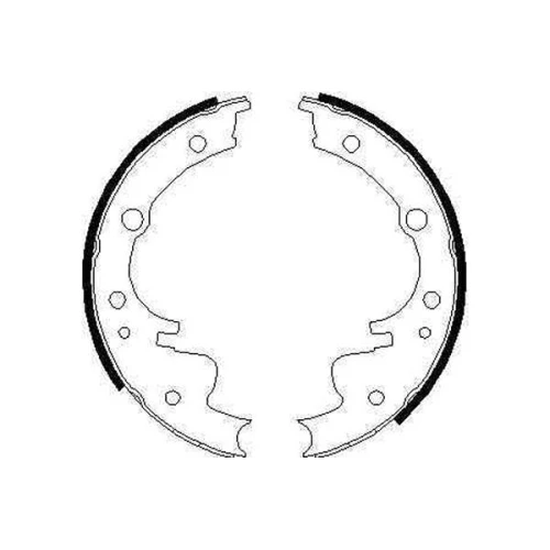 BRAKE SHOE SET - 1