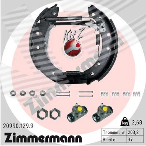 BRAKE SHOE SET - 0