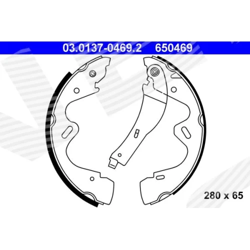 BRAKE SHOE SET - 0