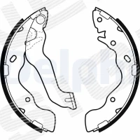 Brake shoe set