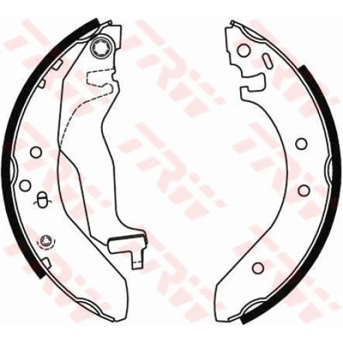 BRAKE SHOE SET - 0