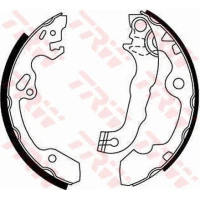 Brake shoe set