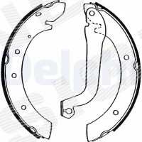 Brake shoe set