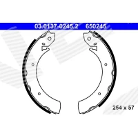 Brake shoe set