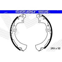 Brake shoe set