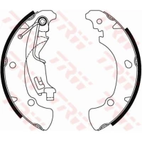 Brake shoe set