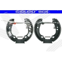 Brake shoe set