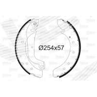 Brake shoe set