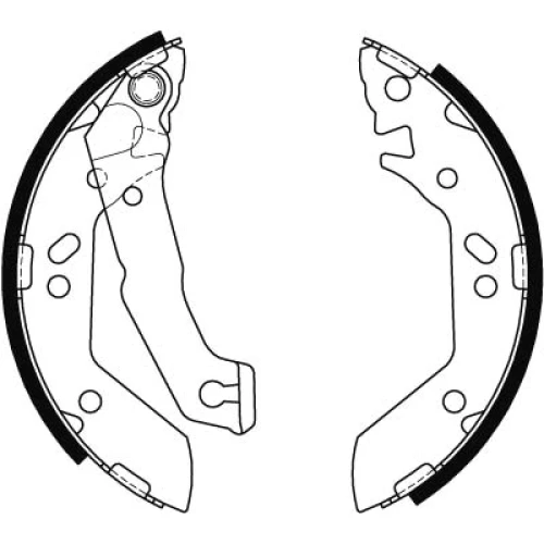 BRAKE SHOE SET - 1