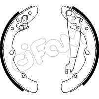 Brake shoe set