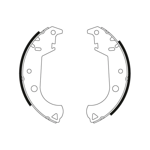 BRAKE SHOE SET - 1