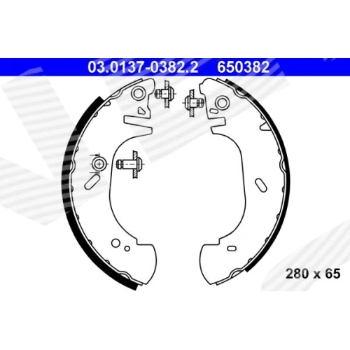 BRAKE SHOE SET - 0