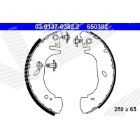 Brake shoe set