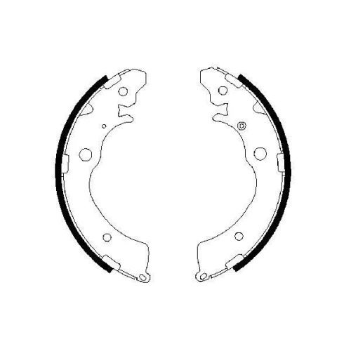 BRAKE SHOE SET - 4