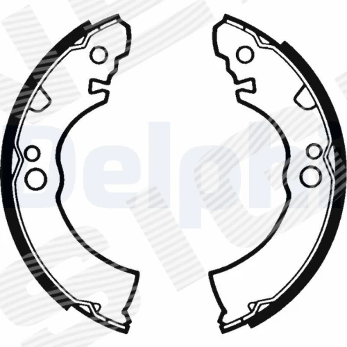 BRAKE SHOE SET - 0