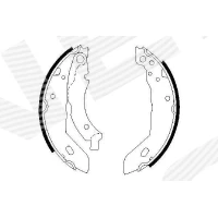 Brake shoe set