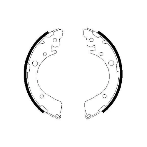 BRAKE SHOE SET - 0