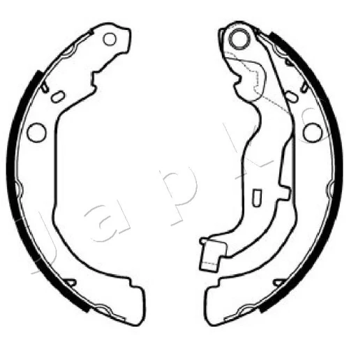 BRAKE SHOE SET - 1