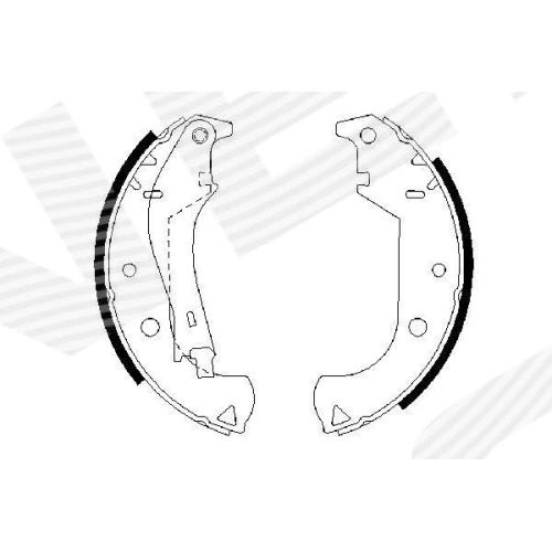 BRAKE SHOE SET - 4